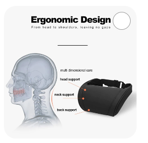 Neck Support Headrest for Tesla Car seat - 1 pair