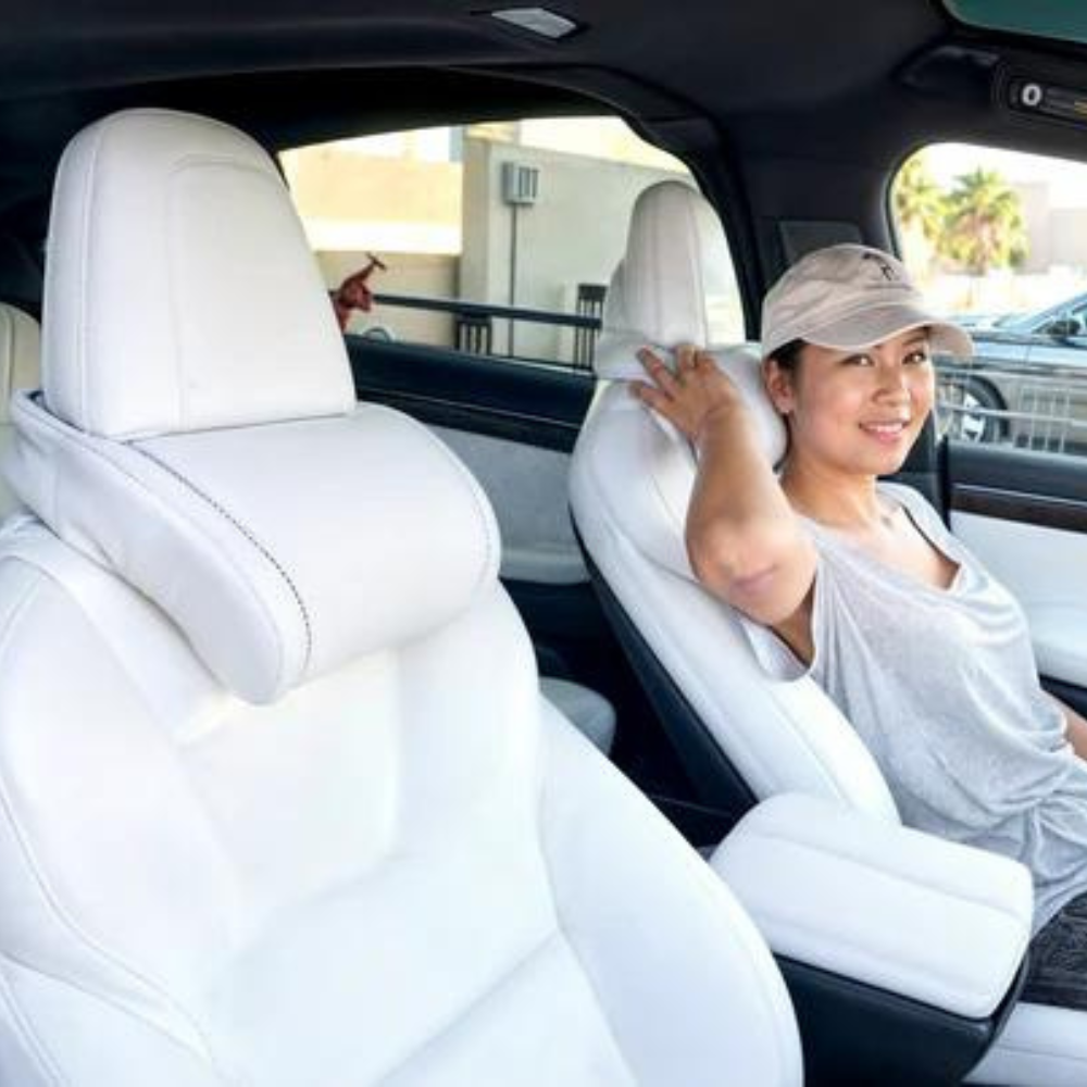 Neck Support Headrest for Tesla Car seat - 1 pair