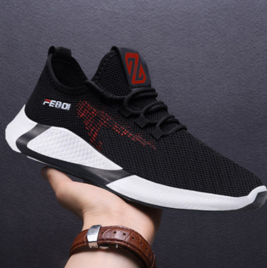 New Sports Shoes Men's Breathable Casual Mesh Shoes Comfort Increase L