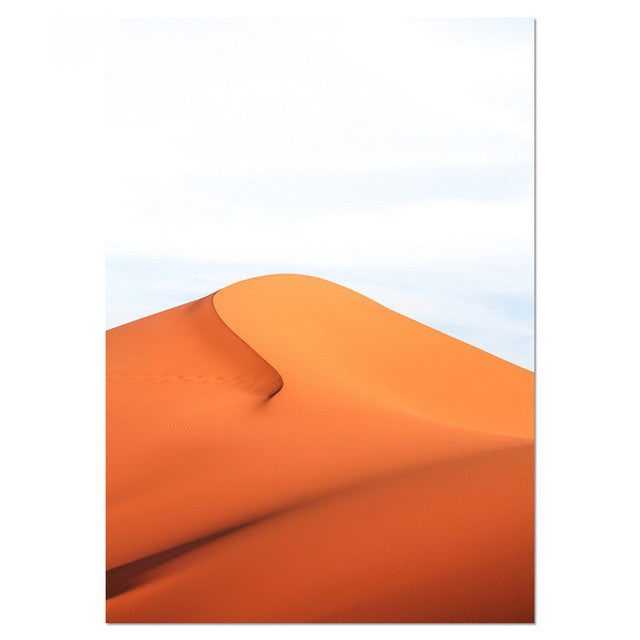 Landscape Canvas Print Painting Poster Camel Wall Art Picture for Living Room Decor