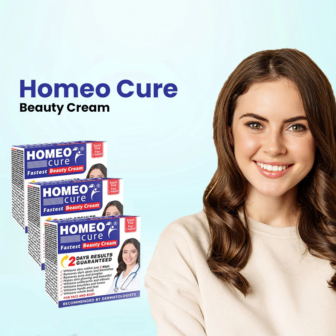 Pack of 3 Homeo Cure Beauty Cream Fresh Stock Expiry 2028