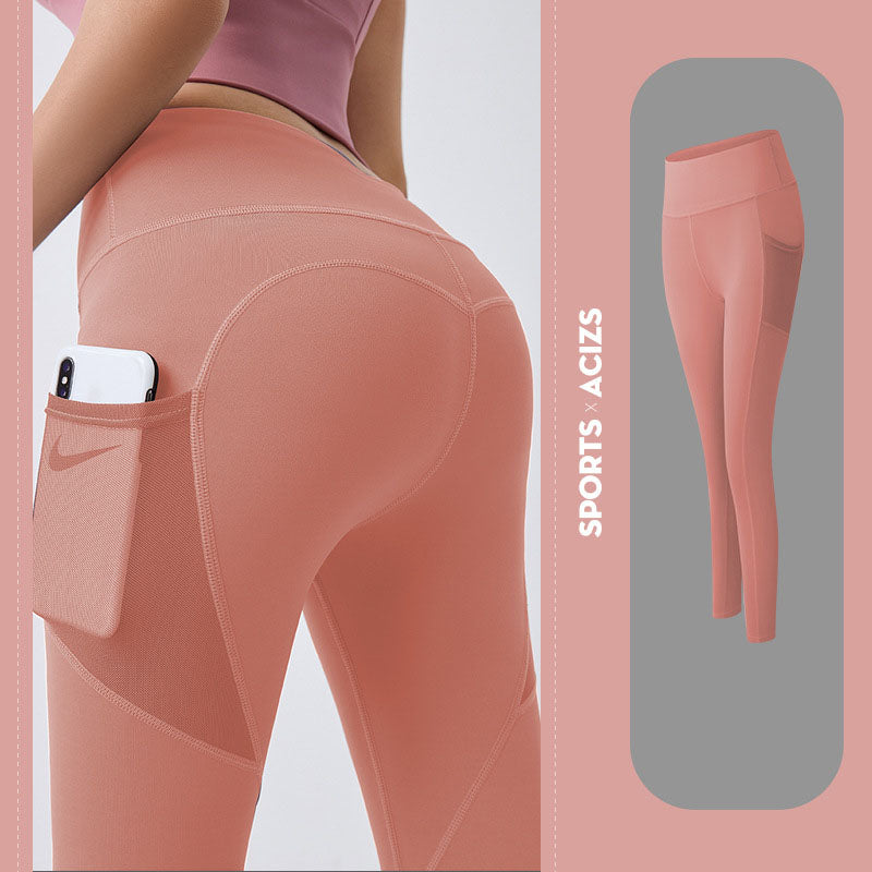 Yoga Pants Women With Pocket Leggings Sport Girl Gym Leggings Women Tu