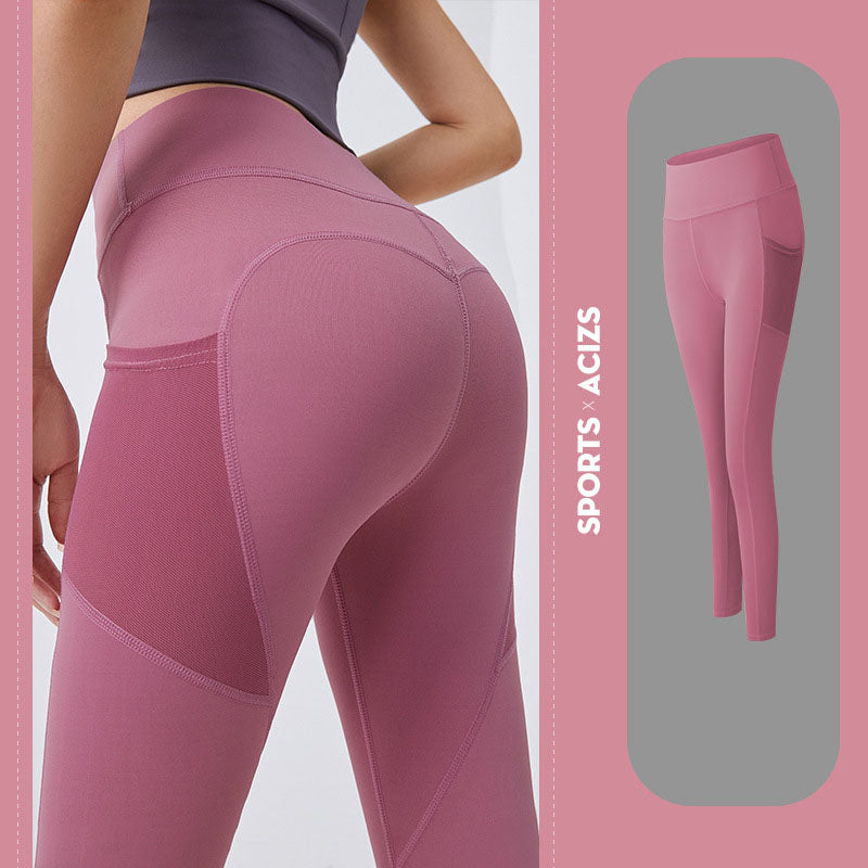 Yoga Pants Women With Pocket Leggings Sport Girl Gym Leggings Women Tu