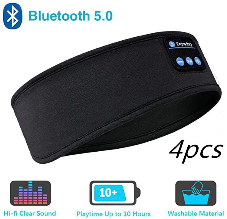 Wireless Bluetooth Sleeping Headphones Headband Thin Soft Elastic Comf