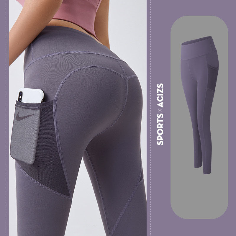 Yoga Pants Women With Pocket Leggings Sport Girl Gym Leggings Women Tu