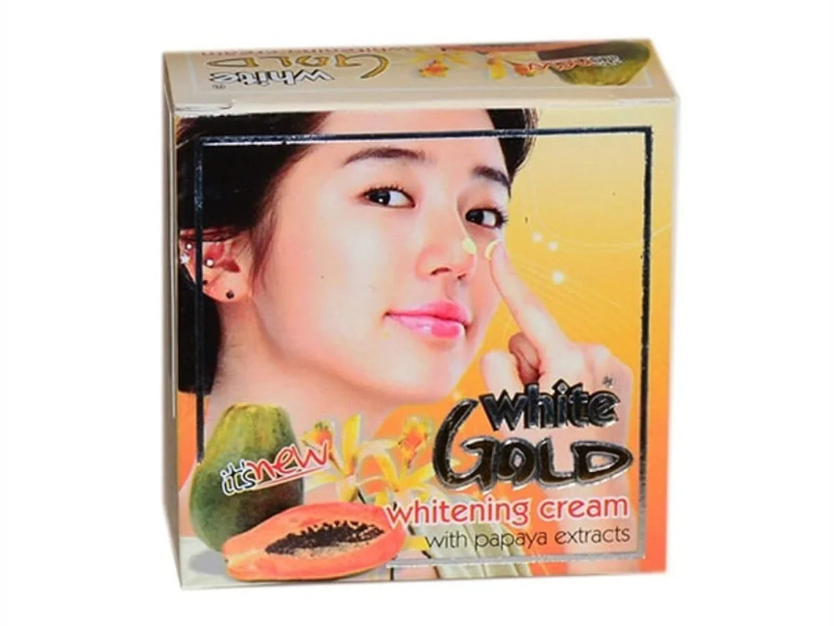 White Gold Whitening Cream With Papaya Extracts Pack Of 2