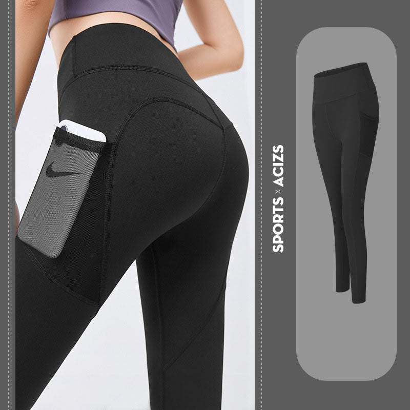 Yoga Pants Women With Pocket Leggings Sport Girl Gym Leggings Women Tu