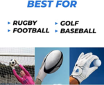Football Gloves Enhanced Sticky Grip, College Football Gloves - Adults and Kids, Football Gloves Men in (M, L, XL) - Image 7