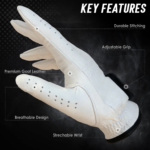 Football Gloves Enhanced Sticky Grip, College Football Gloves - Adults and Kids, Football Gloves Men in (M, L, XL) - Image 13